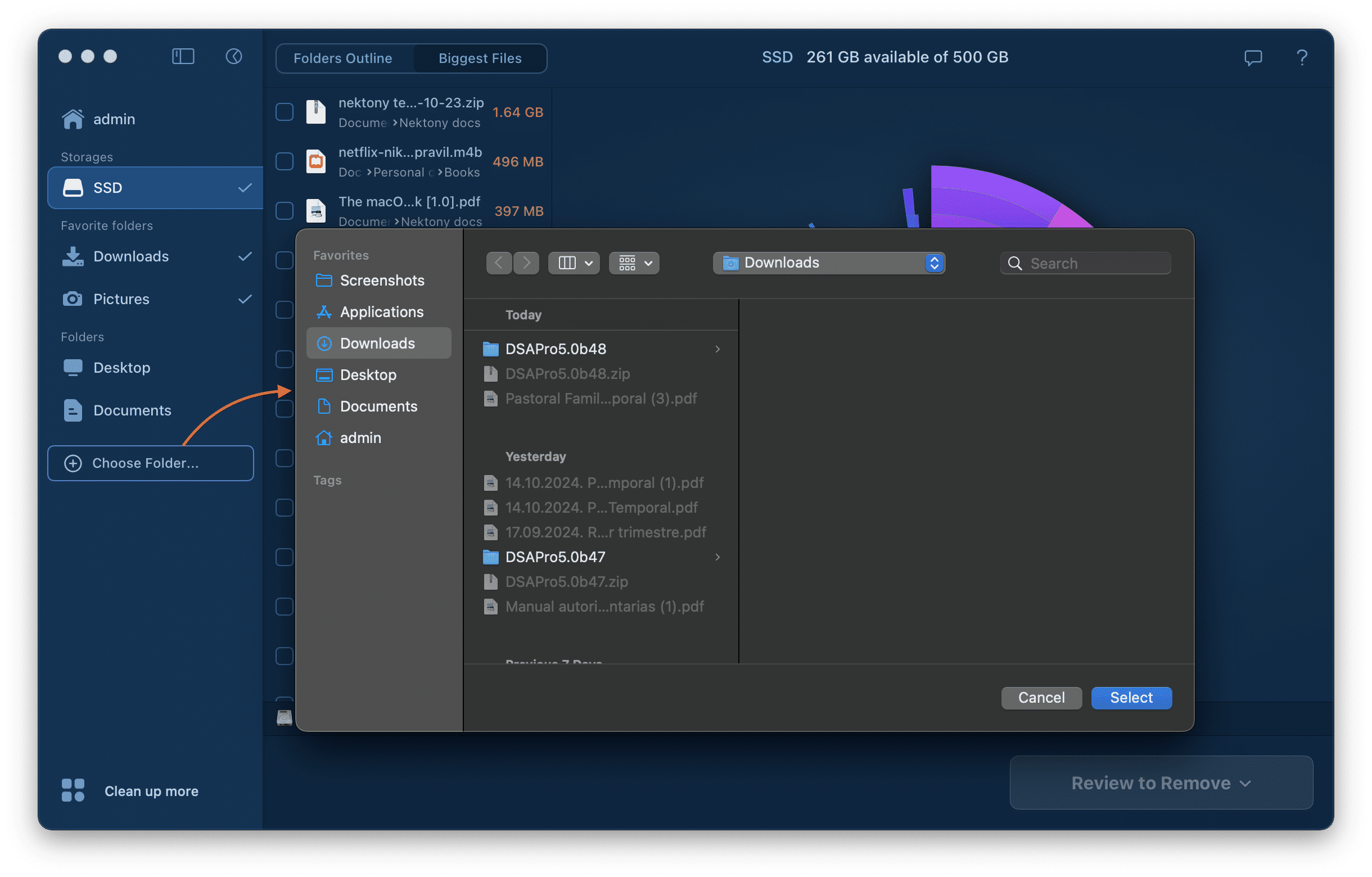 Disk Space Analyzer скриншот 2