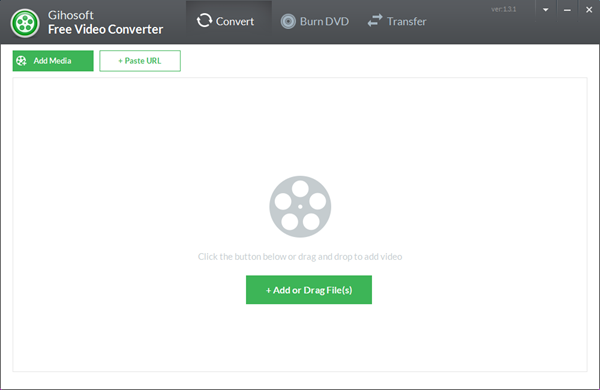 Gihosoft Free Video Converter скриншот 1