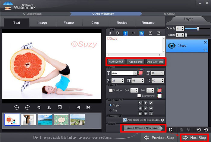 Watermark Software скриншот 3