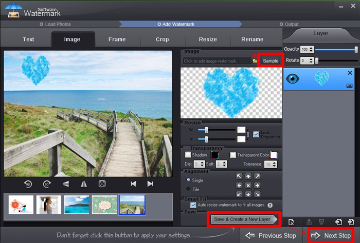 Watermark Software скриншот 5