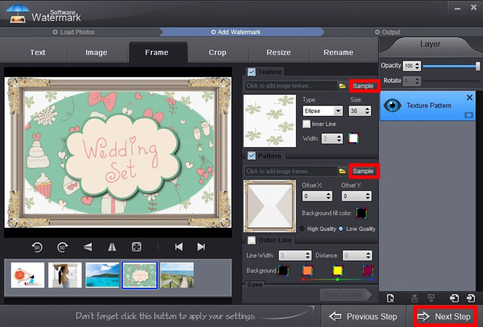 Watermark Software скриншот 7