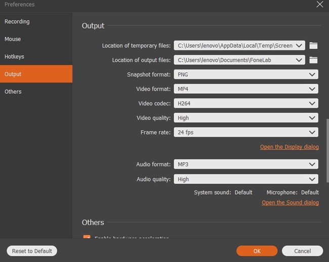 Fonelab Screen Recorder скриншот 6