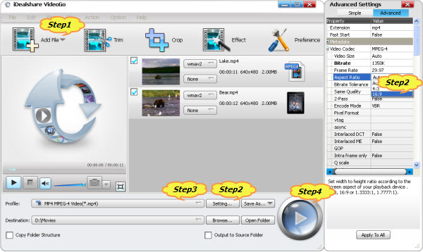 iDealshare VideoGo скриншот 4