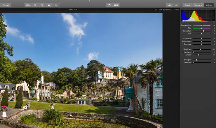 Snapheal: функции, интерфейс, версии и практическая ретушь фотографий скриншот 6