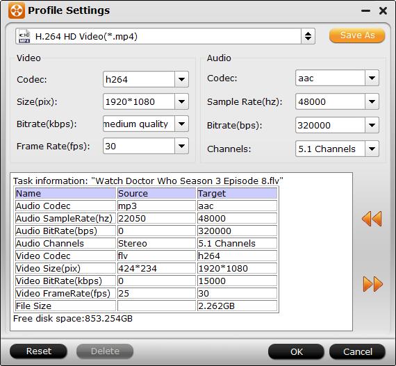 DumboFab Video Converter скриншот 3