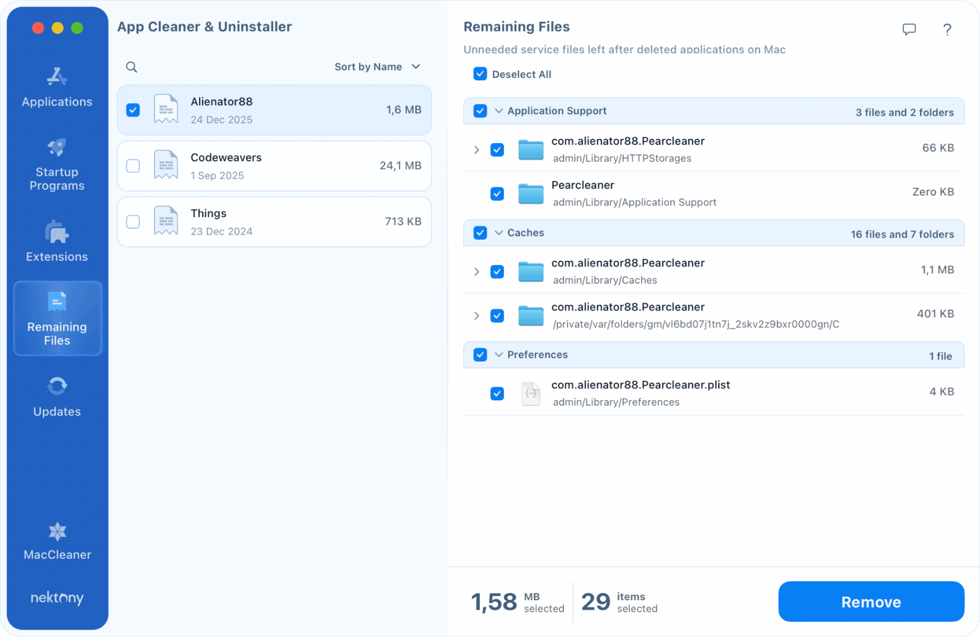 App Cleaner скриншот 7