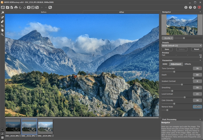 AKVIS HDRFactory 8.1: подробный обзор создания HDR, инструментов, лицензий и рабочего процесса скриншот 5