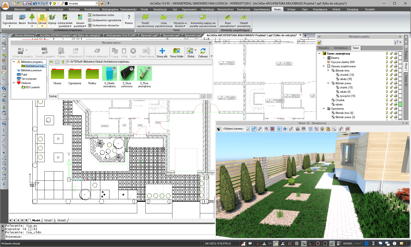 ArCADia Garden Architecture: подробный обзор инструментов ландшафтной архитектуры в ArCADia BIM скриншот 2