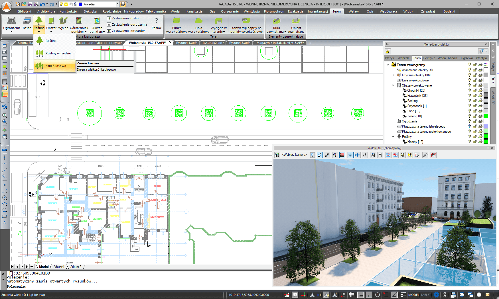 ArCADia Garden Architecture: подробный обзор инструментов ландшафтной архитектуры в ArCADia BIM скриншот 3