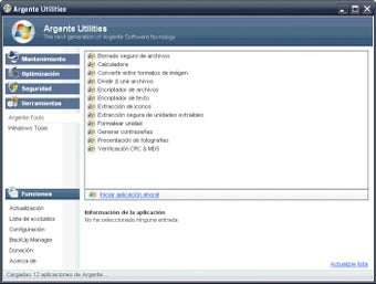 Argente Utilities скриншот 4