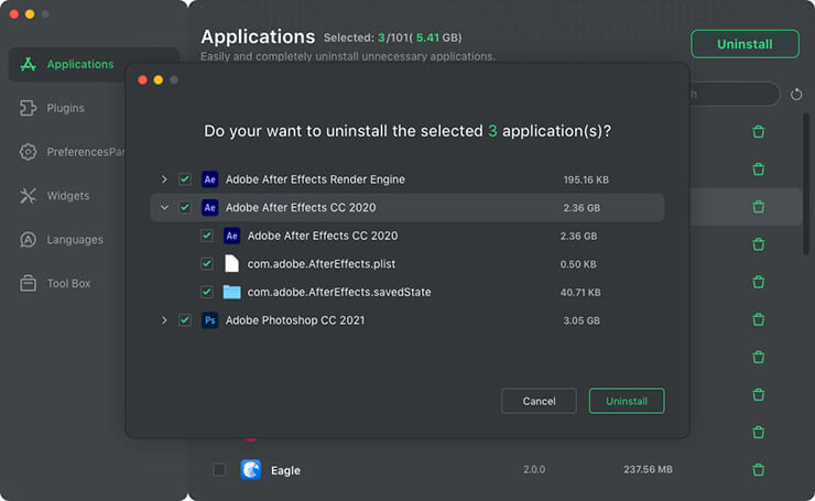 DoYourData MacUninstaller скриншот 3
