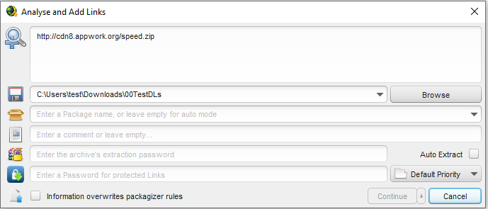 JDownloader 2 скриншот 2