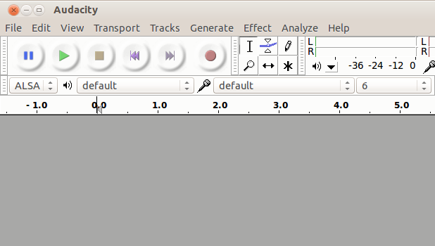 Audacity скриншот 1