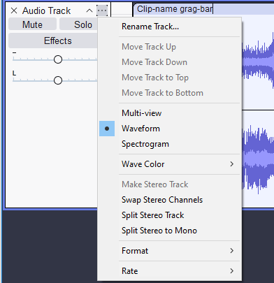 Audacity скриншот 4