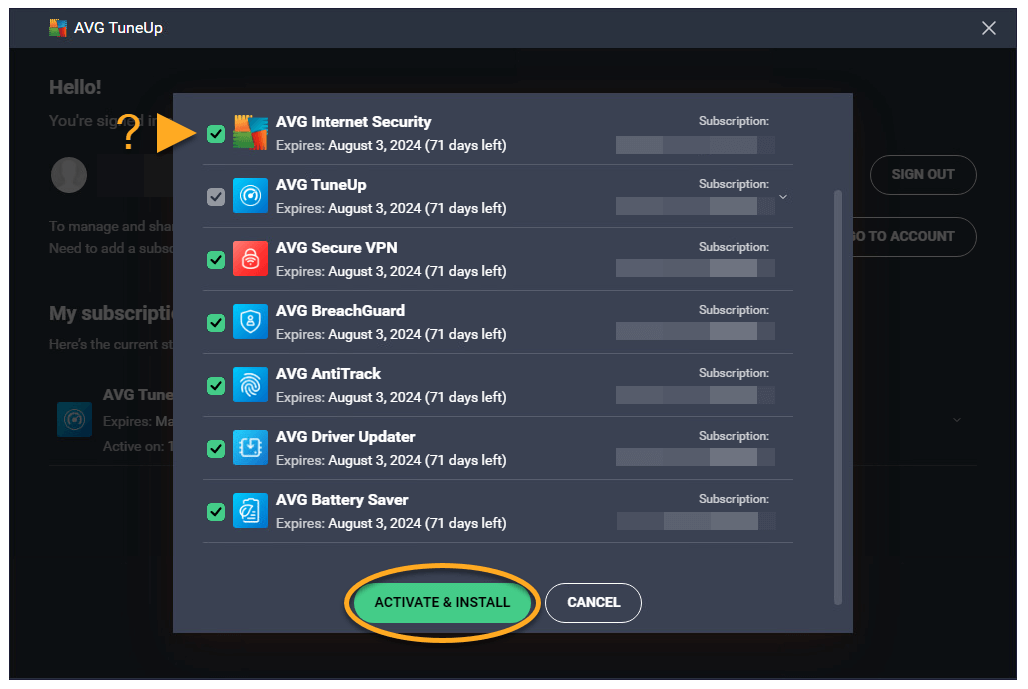 AVG TuneUp скриншот 4