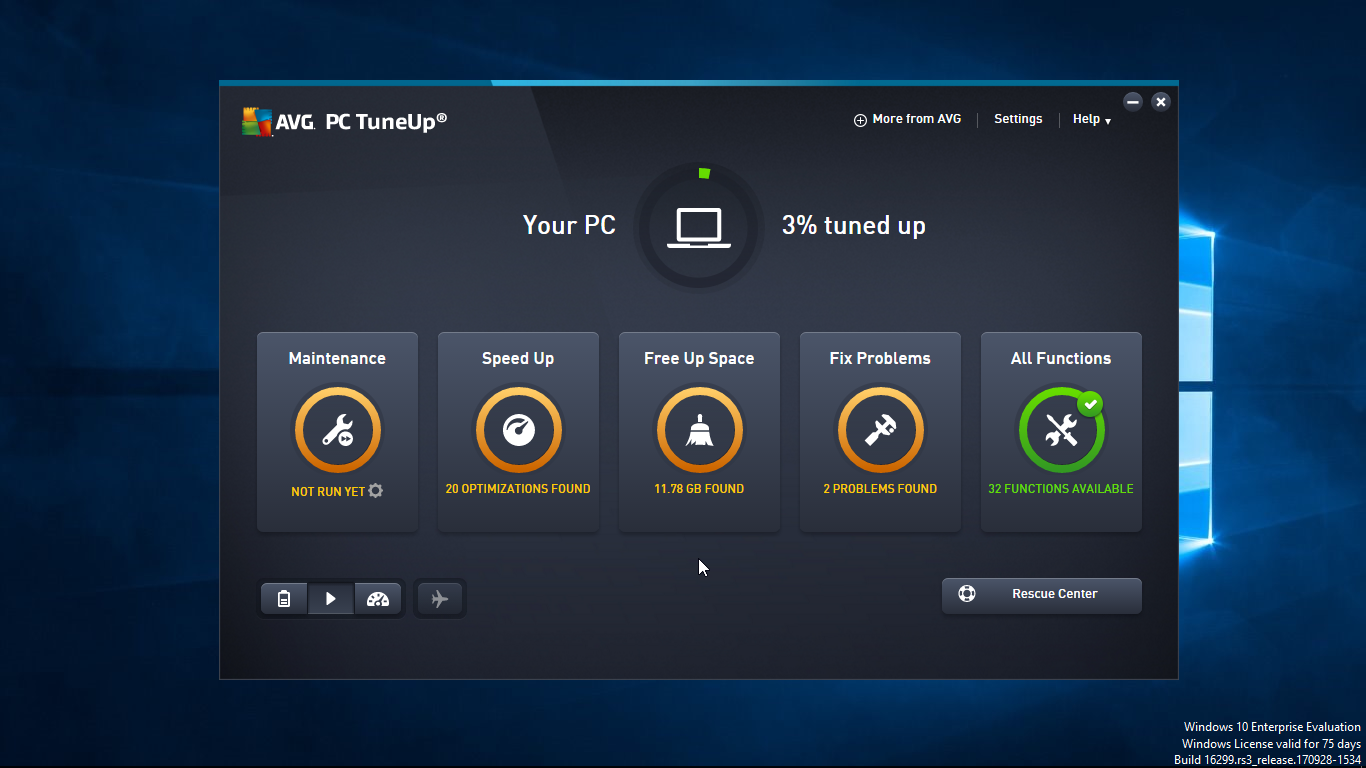 AVG TuneUp скриншот 7