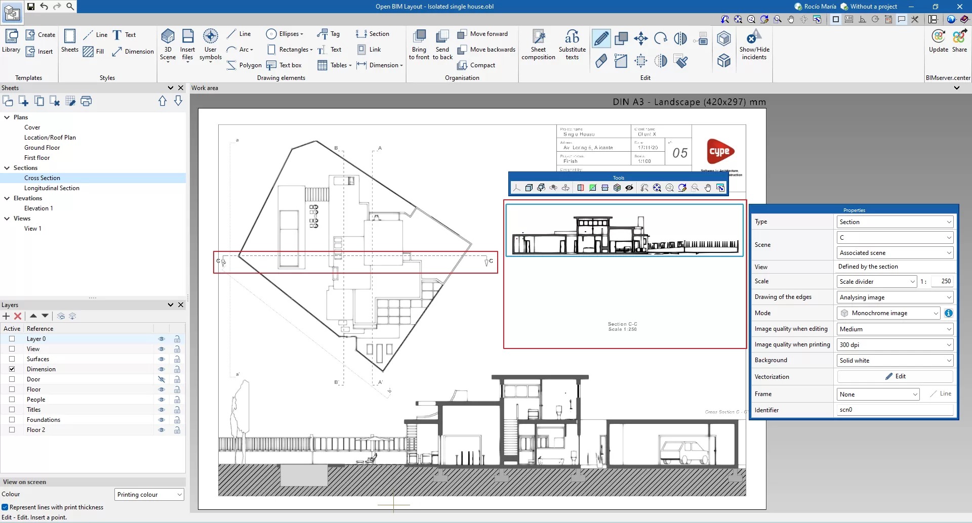 Open BIM Layout скриншот 5