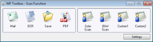 Canon MF Toolbox скриншот 2