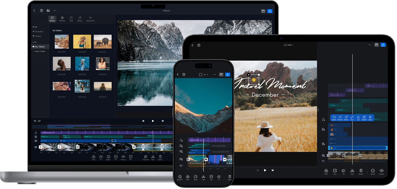 VN Video Editor скриншот 1