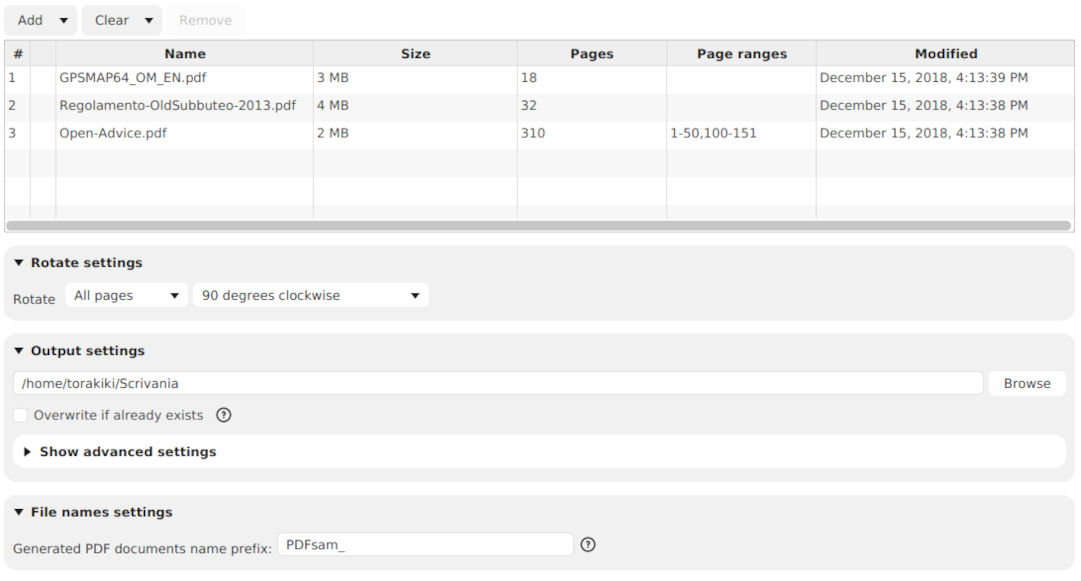 PDF Split and Merge скриншот 6