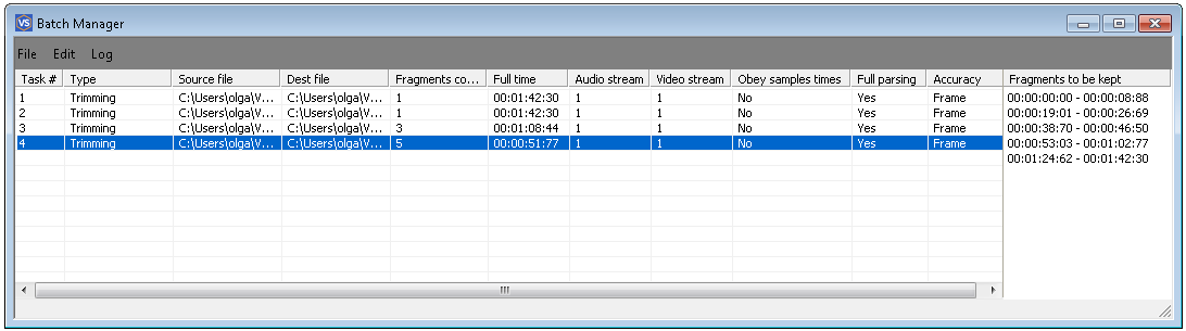 SolveigMM Video Splitter скриншот 4