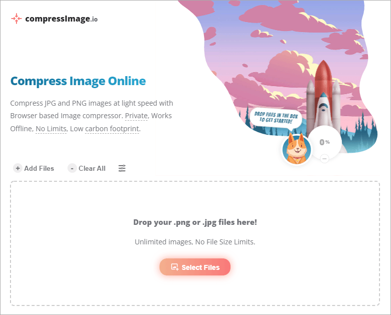 batchcompress.com скриншот 1