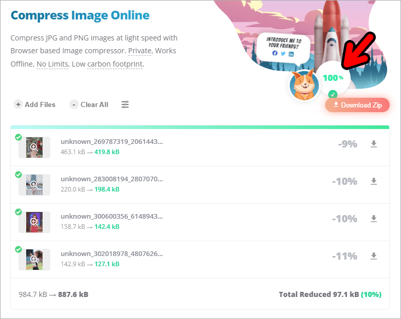 batchcompress.com скриншот 3