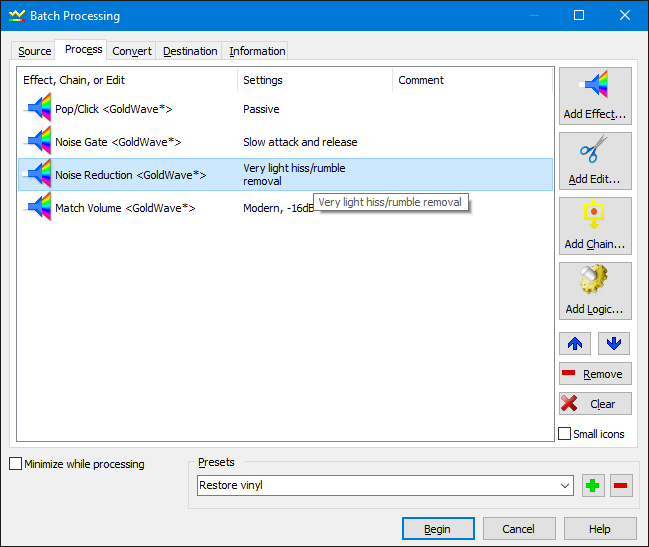 GoldWave Audio Editor скриншот 10