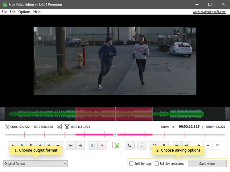 Free Video Editor скриншот 5