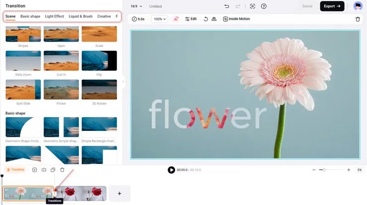 FlexClip скриншот 5