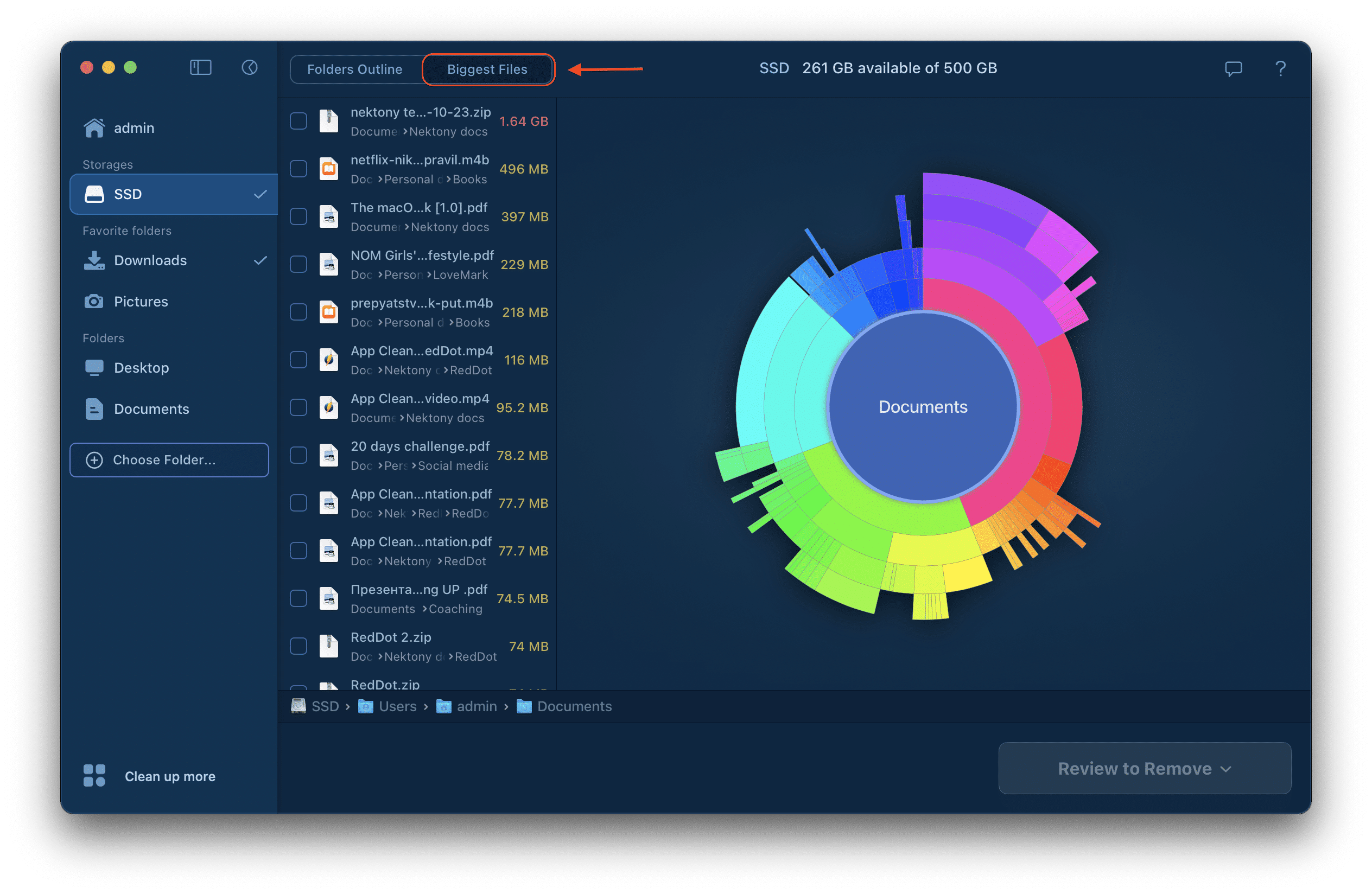 Disk Space Analyzer скриншот 5