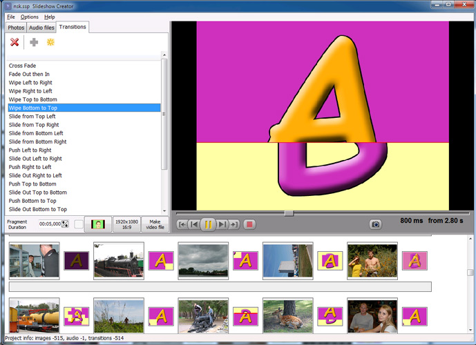 Bolide Slideshow Creator скриншот 2