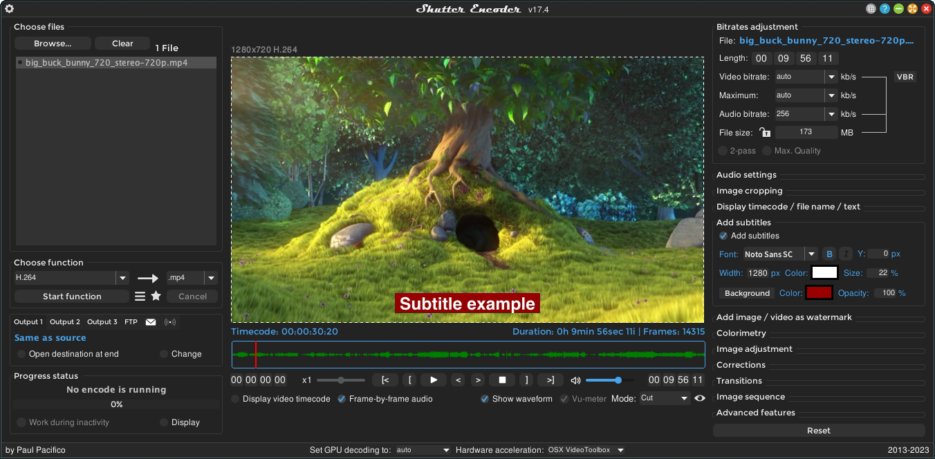 Shutter Encoder скриншот 5