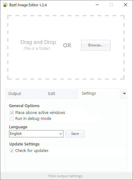 Bzzt Image Editor скриншот 4