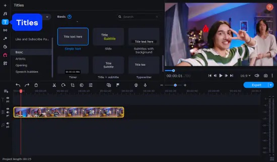 Movavi Video Editor скриншот 4
