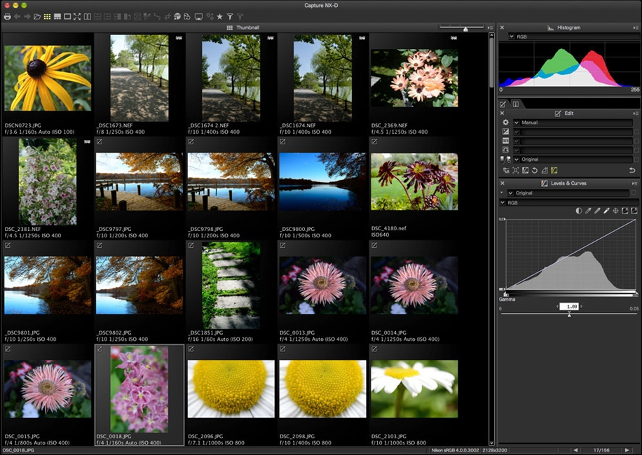 Nikon Capture NX-D скриншот 3