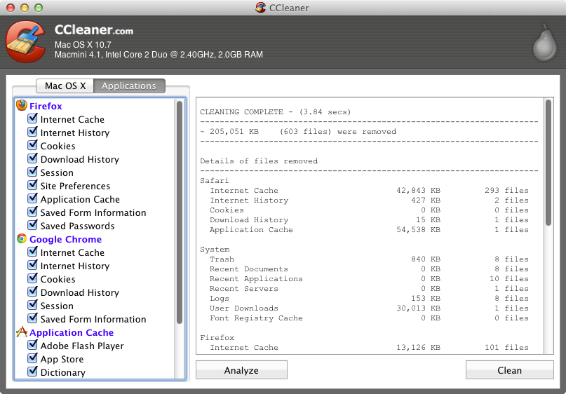 CCleaner скриншот 5