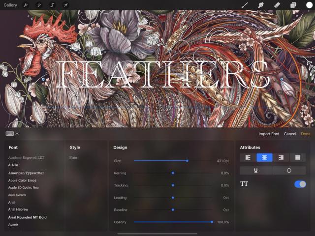 Procreate скриншот 6
