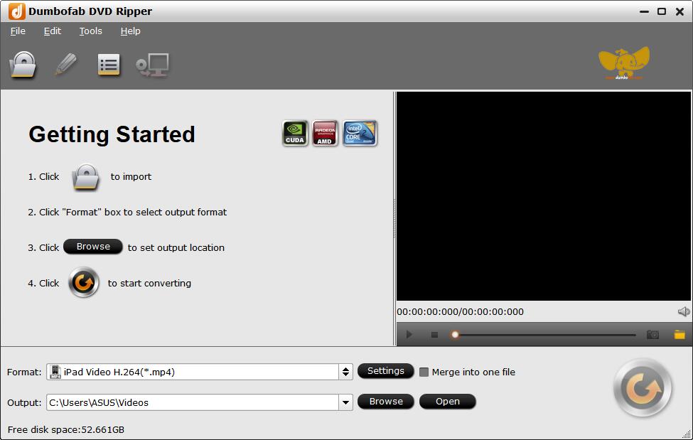 DumboFab DVD Ripper скриншот 1