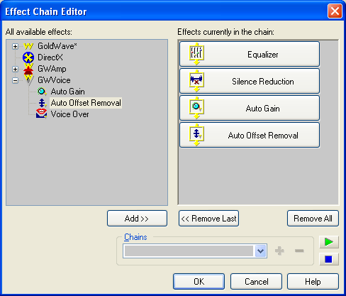 GoldWave Audio Editor скриншот 11