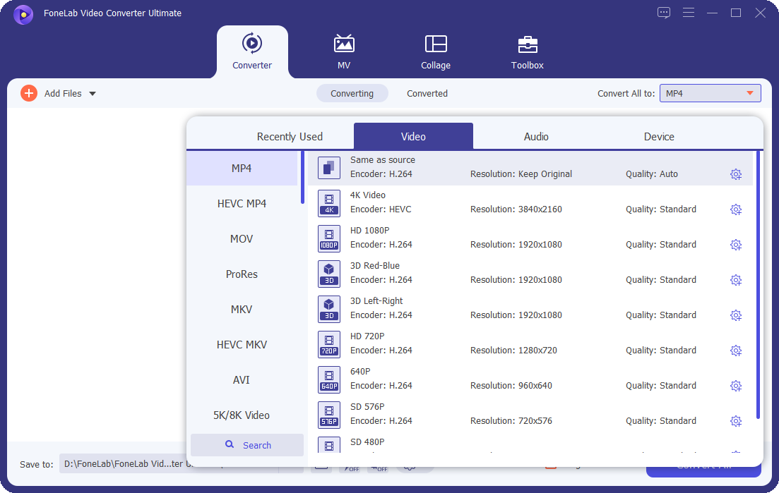 FoneLab Video Converter скриншот 2