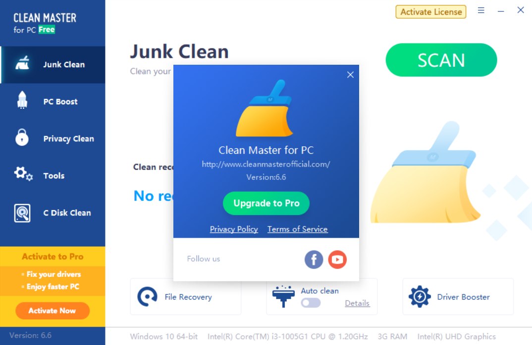 Clean Master скриншот 1