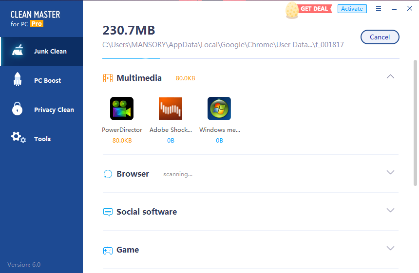 PC Clean скриншот 2