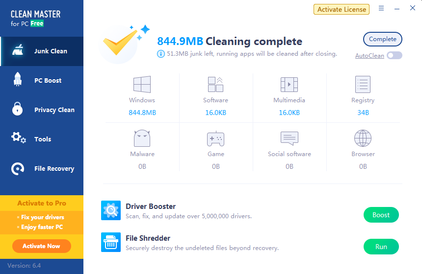 PC Clean скриншот 4