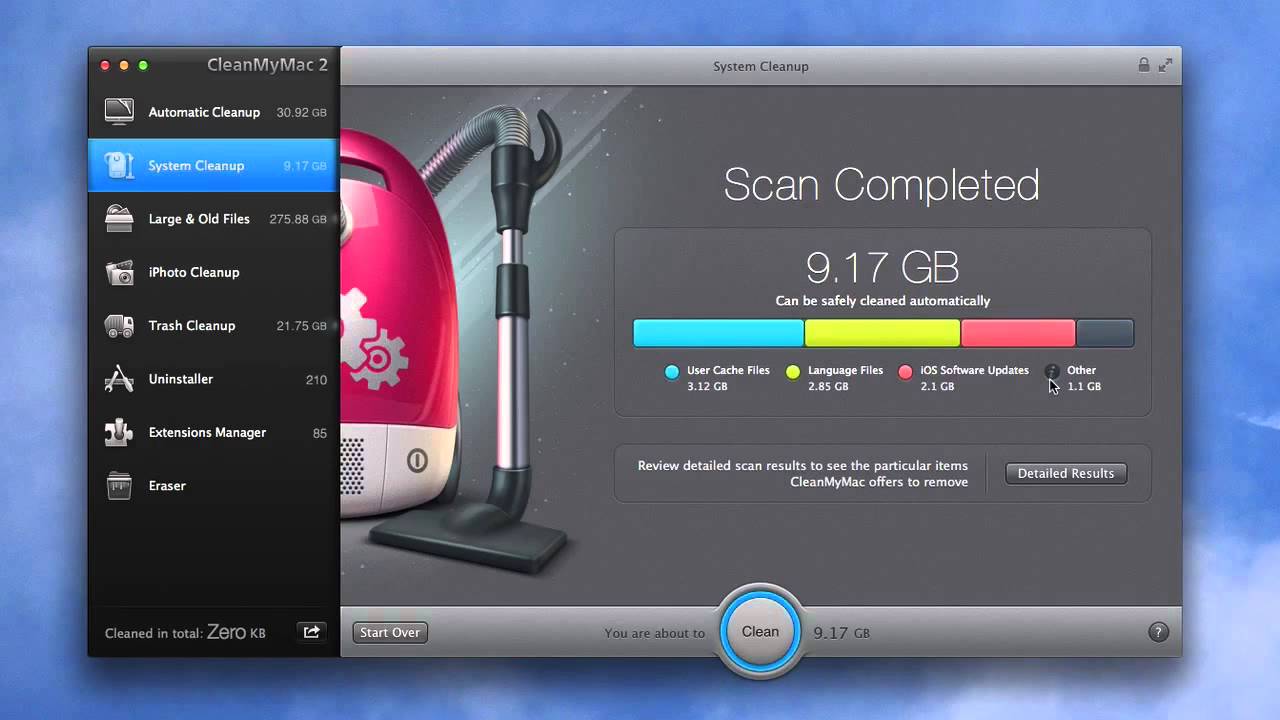 CleanMyMac скриншот 4