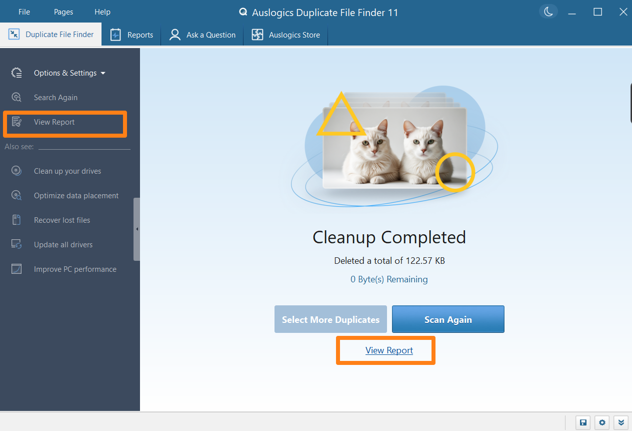 Auslogics Duplicate File Finder скриншот 10