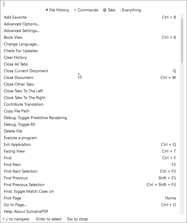 Sumatra PDF скриншот 4