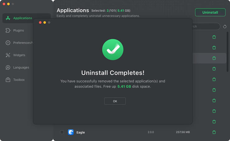 DoYourData MacUninstaller скриншот 4