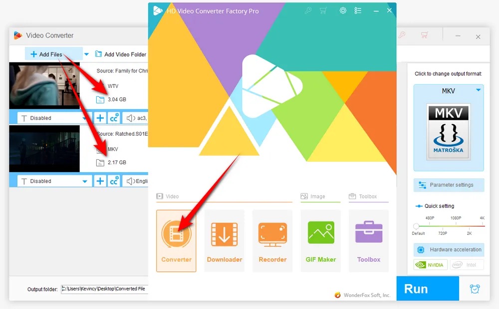 WonderFox HD Video Converter Factory Pro скриншот 1