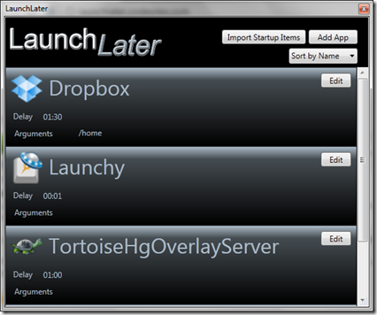 LaunchLater скриншот 1